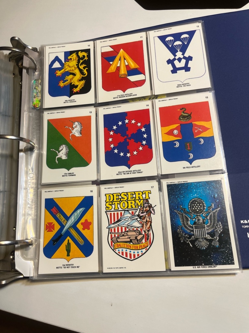 Operation Desert Storm Topp cards Collection Series - Picture 8 of 12
